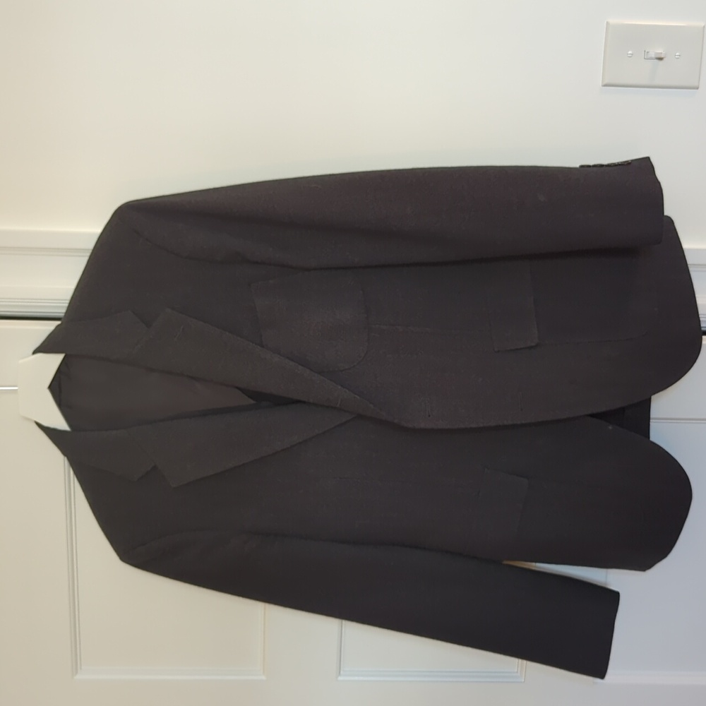 J. Crew 38R charcoal patch pocket blazer sportcoat